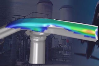 Power plant steam-pipe thinning monitoring